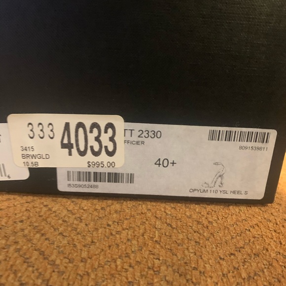 Saint Laurent YSL Opyum 110 Sandal 40.5 - Picture 3 of 4